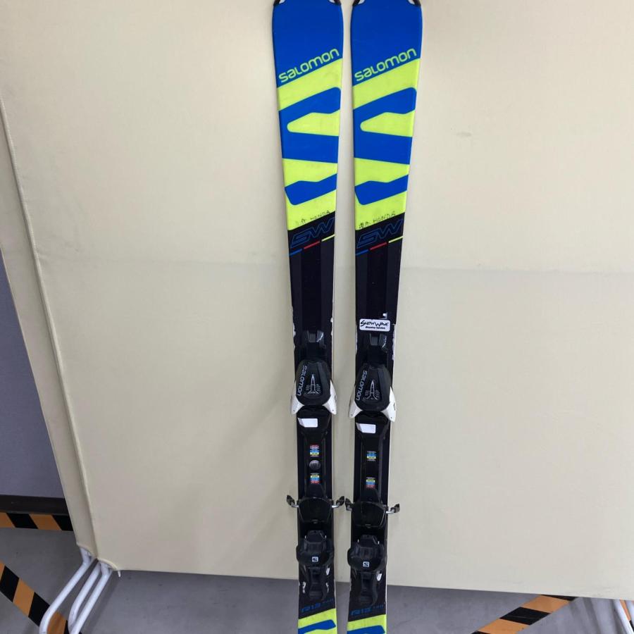 サロモンスキー板140 SALOMON サロモン スキー Jrスキー 140cm ブラック×ブルー XRACE R13