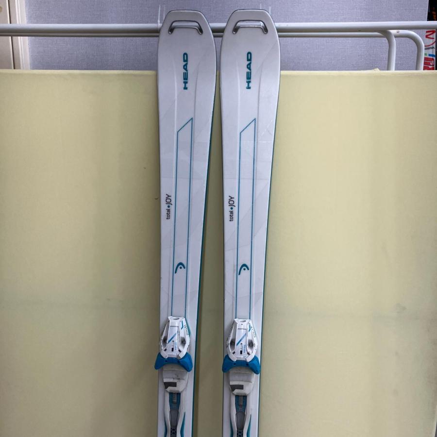 HEAD ヘッド スキー カービングスキー 163cm 程度B ホワイト×ブルー