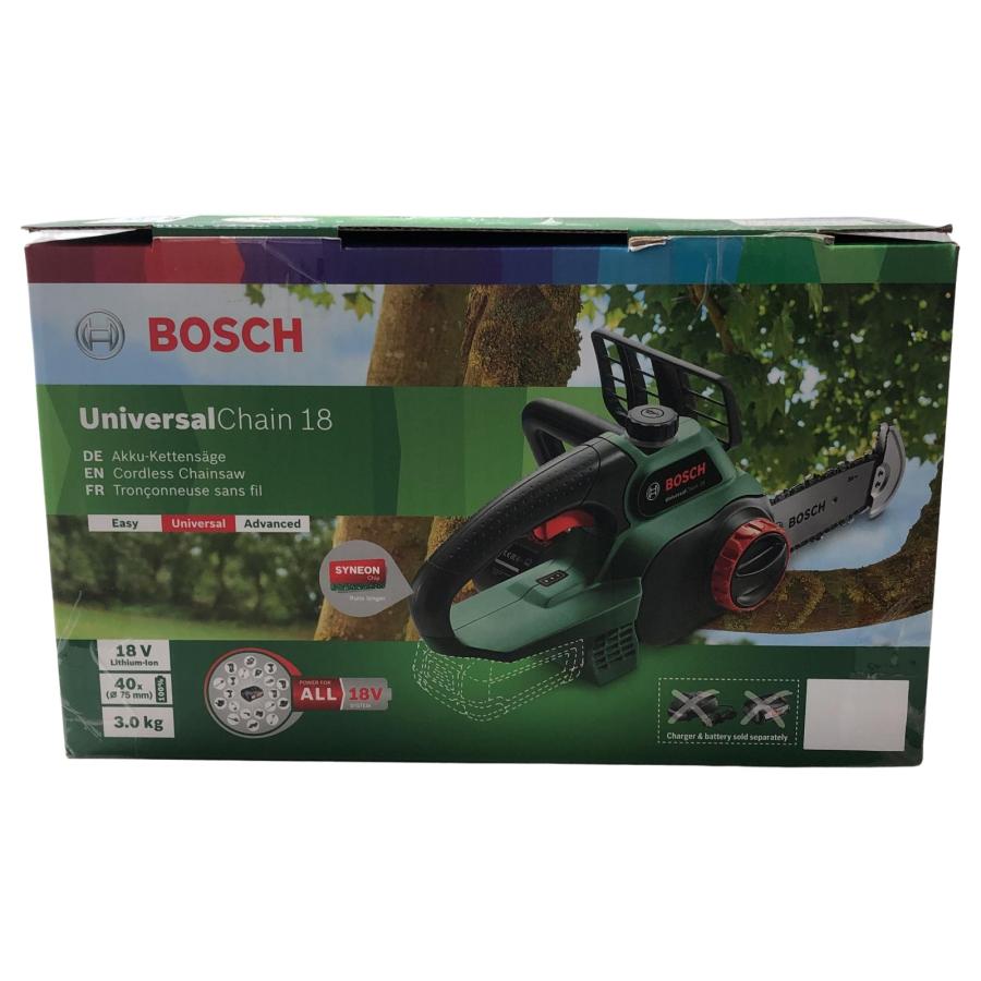 BOSCH ボッシュ ガーデンツール 18vコードレスチェンーンソー(本体 
