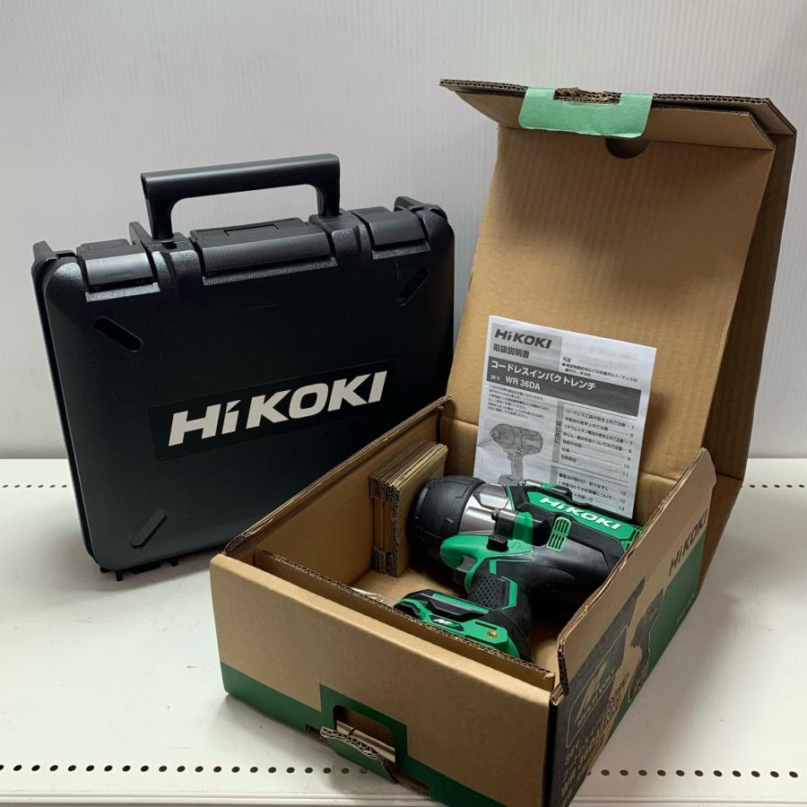 HiKOKI ハイコーキ コードレスインパクトレンチ WR36DA グリーン 未使用に近い : リサイクルビッグバンヤフー店 - 通販 ...