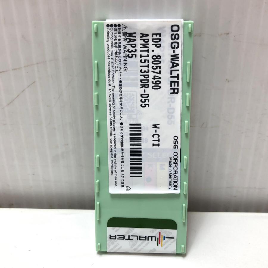 OSG-WALTER ねじ切りチップ APMT15T3PDR-D55 WAP35 OSG-WALTER ねじ切りチップ APMT15T3PDR-D55 WAP35 未使用に近い