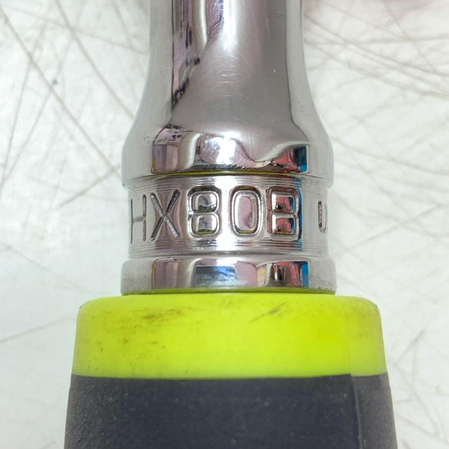 Snap-on スナップオン ラチェット FHX80B イエロー 目立った傷や汚れ