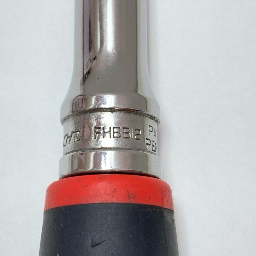 Snap-on スナップオン ラチェット FHBB12 レッド 目立った傷や汚れなし