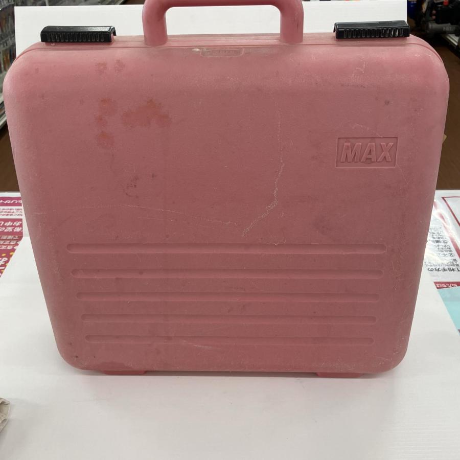 MAX マックス 工具 高圧エア釘打ち機 HN-65Z1 レッド ケース付 傷や