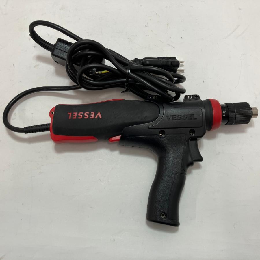 ЗЗVESSEL ベッセル 100v 電動ドライバー VE-6000 ブラック×レッド VESSEL ベッセル 電動工具 コード式ドライバドリル VE-6000