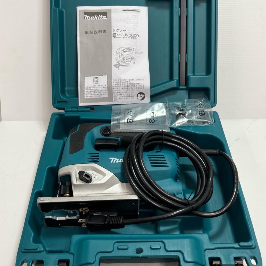 MAKITA マキタ 工具 電動工具 ジグソー JV0600 ブルー ケース付 コード