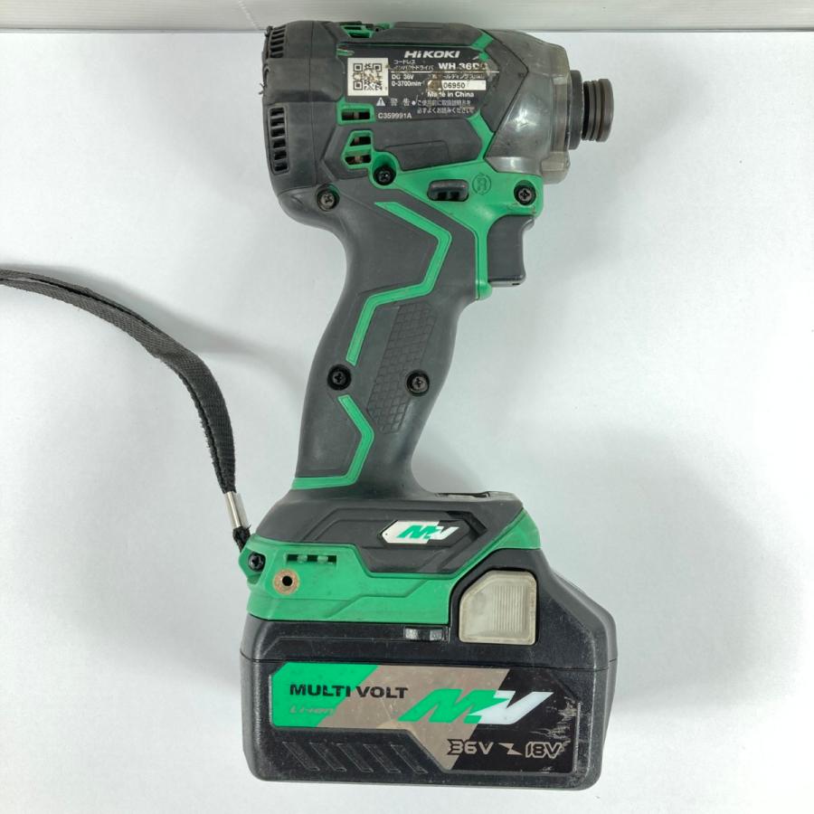 HiKOKI ハイコーキ 36V コードレスインパクトドライバ バッテリ1個付属