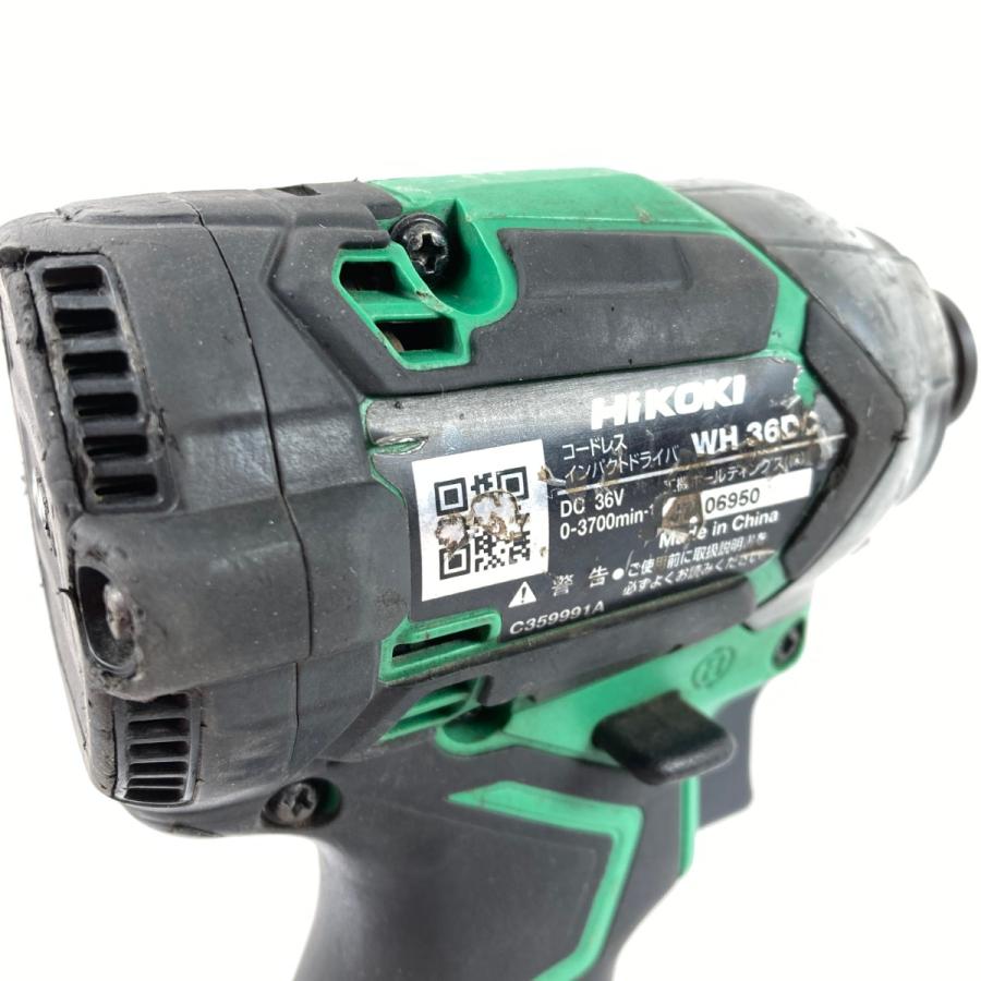 HiKOKI ハイコーキ 36V コードレスインパクトドライバ バッテリ1個付属
