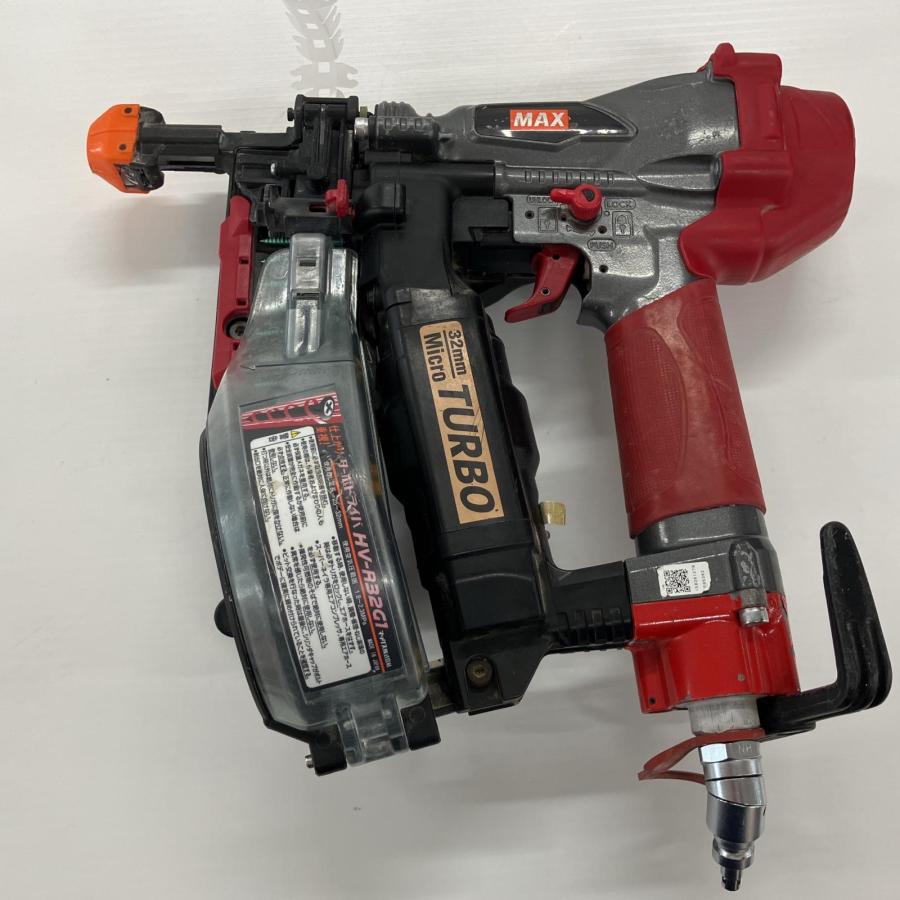 MAX マックス 高圧ねじ打ち機 HV-R32G1 ケース付 傷や汚れあり
