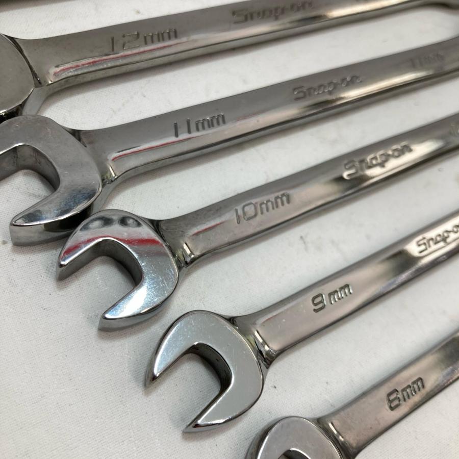 Snap-on スナップオン オープンエンドフレアナットレンチ RXSM 8本