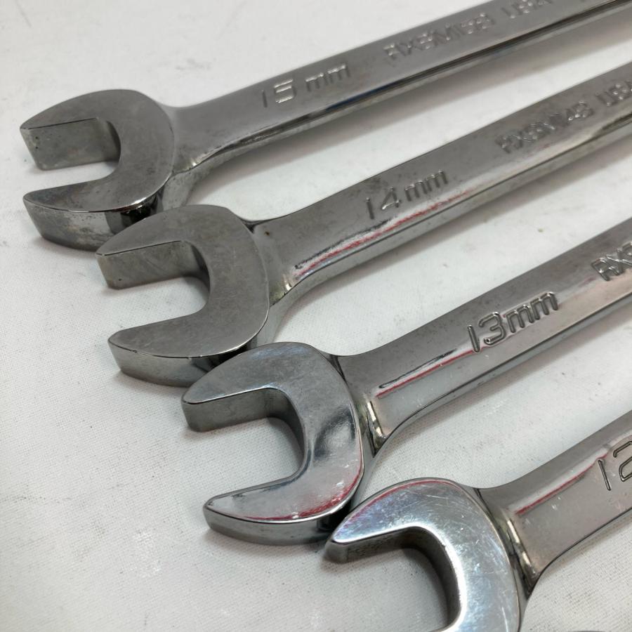 Snap-on スナップオン オープンエンドフレアナットレンチ RXSM 8本 