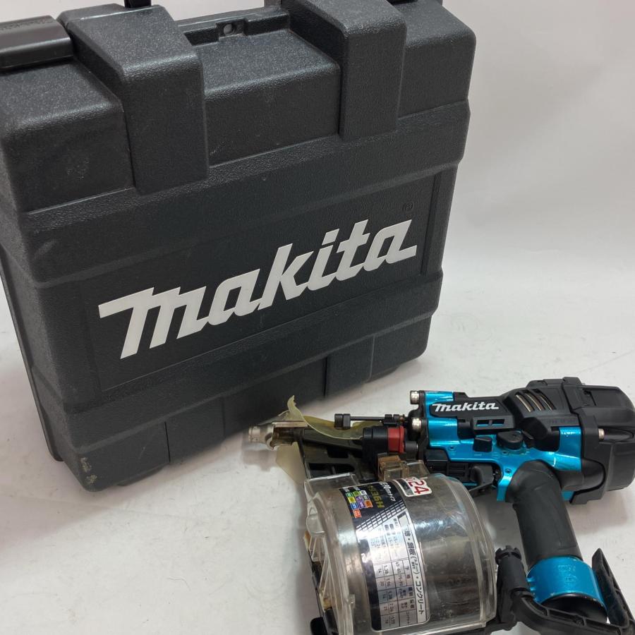 MAKITA マキタ 90mm 高圧 エア釘打機 ケース付 AN936H ブルー MAKITA マキタ エアツール 高圧エア釘打ち AN936H ブルー 90mm ケース