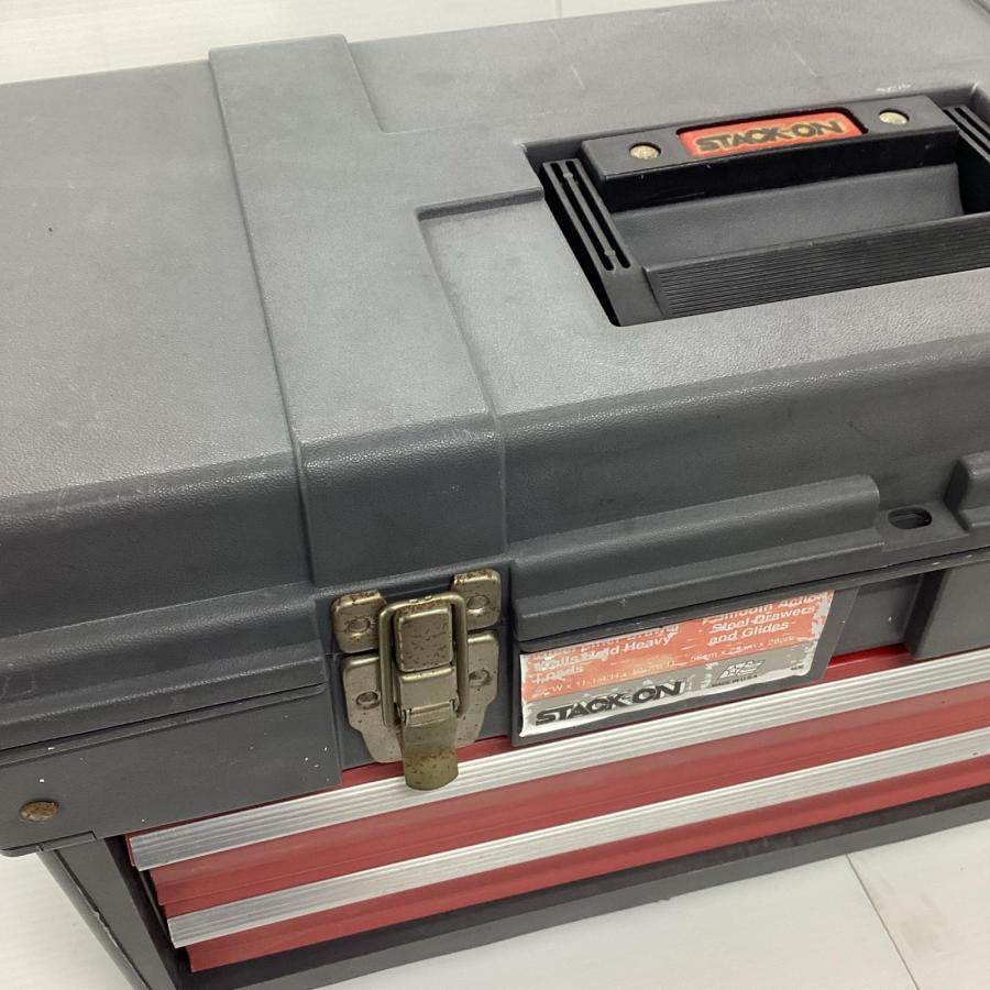 STACK-ON 工具 工具関連用品 工具ボックス  グレー STACK-ON 工具 工具関連用品 工具ボックス グレー 傷や汚れあり