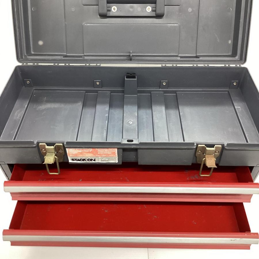STACK-ON 工具 工具関連用品 工具ボックス  グレー STACK-ON 工具 工具関連用品 工具ボックス グレー 傷や汚れあり