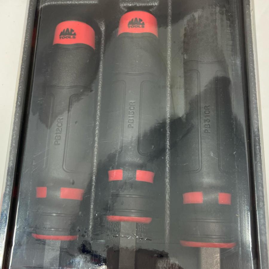 MAC TOOLS マック 貫通型プライバー PBS3CR 3本セット 未使用に近い