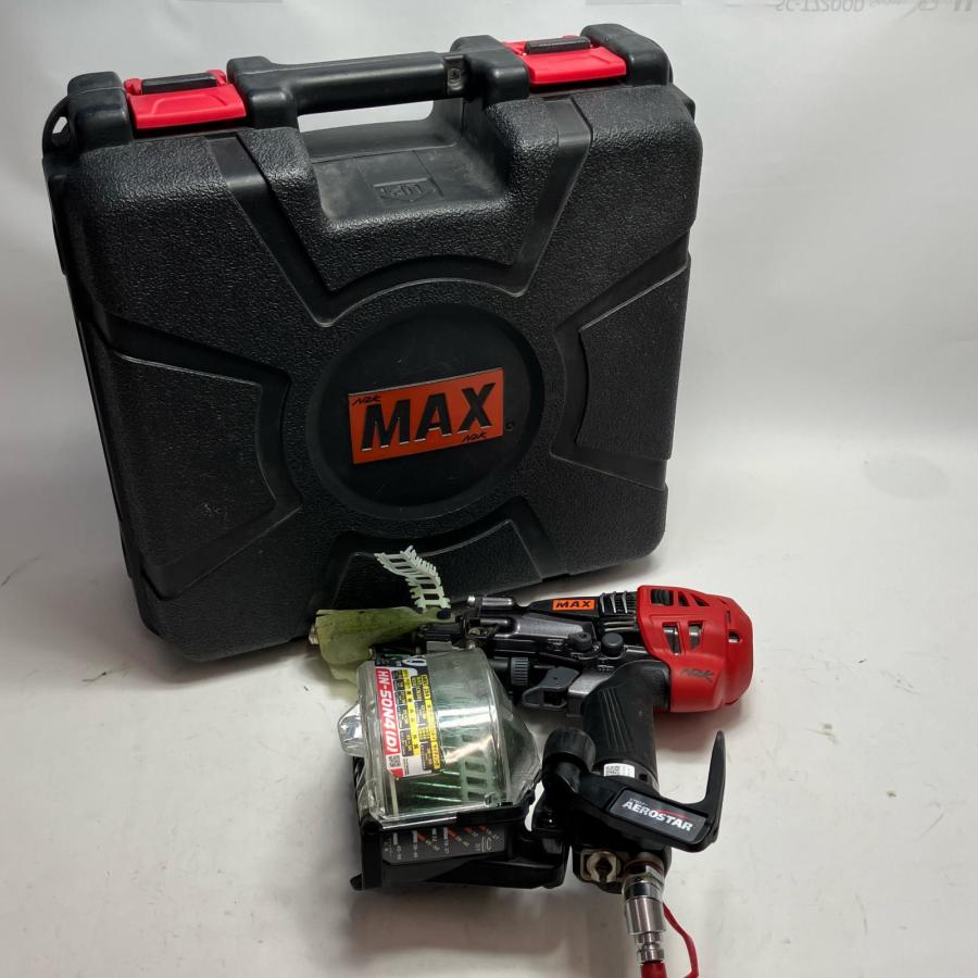 MAX マックス 工具 エアツール 高圧釘打機 スーパーネイラ HN-50N4 50mm ケース付 MAX マックス 工具 エアツール 高圧釘打機 スーパーネイラ HN-50N4