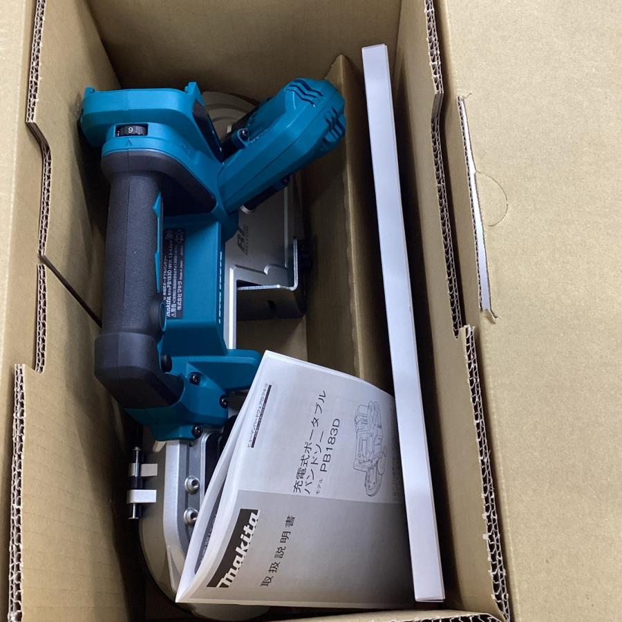 MAKITA マキタ 工具 充電式ポータブルバンドソー PB183DZ ブルー 未 