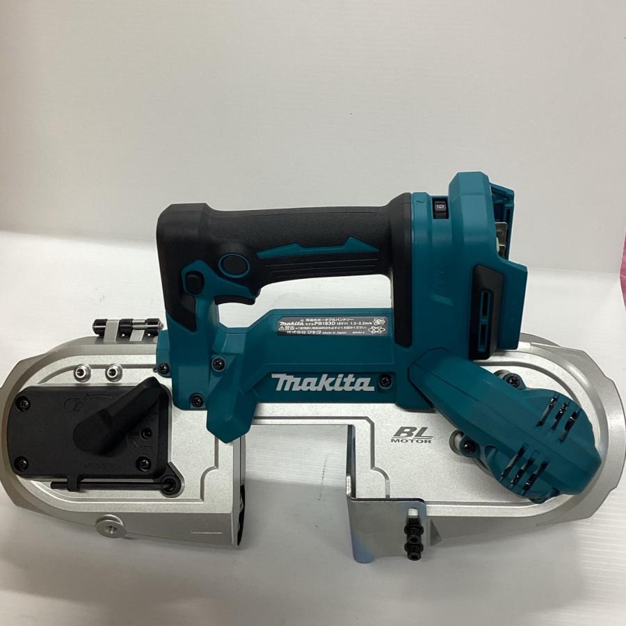 マキタ 充電式ポータブルバンドソー18V PB183DZ L27-07 未使用品 マキタ 充電式ポータブルバンドソー PB183DZ 本体のみ（バッテリ、充電