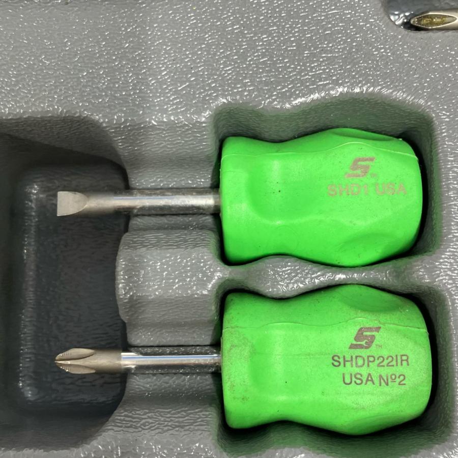 Snap-on スナップオン ドライバーセット  SGDX80BG Snap-on スナップオン ドライバーセット SGDX80BG 傷や汚れあり