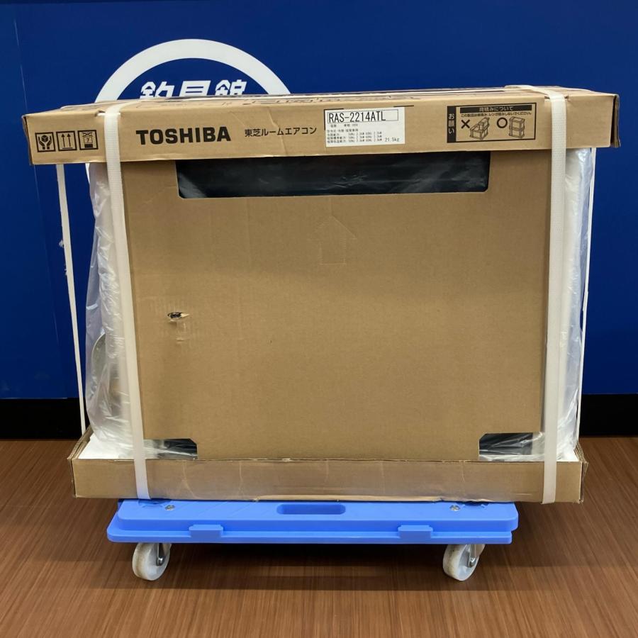 TOSHIBA 東芝 エアコン 壁掛けエアコン RAS-2214TL 未使用に近い