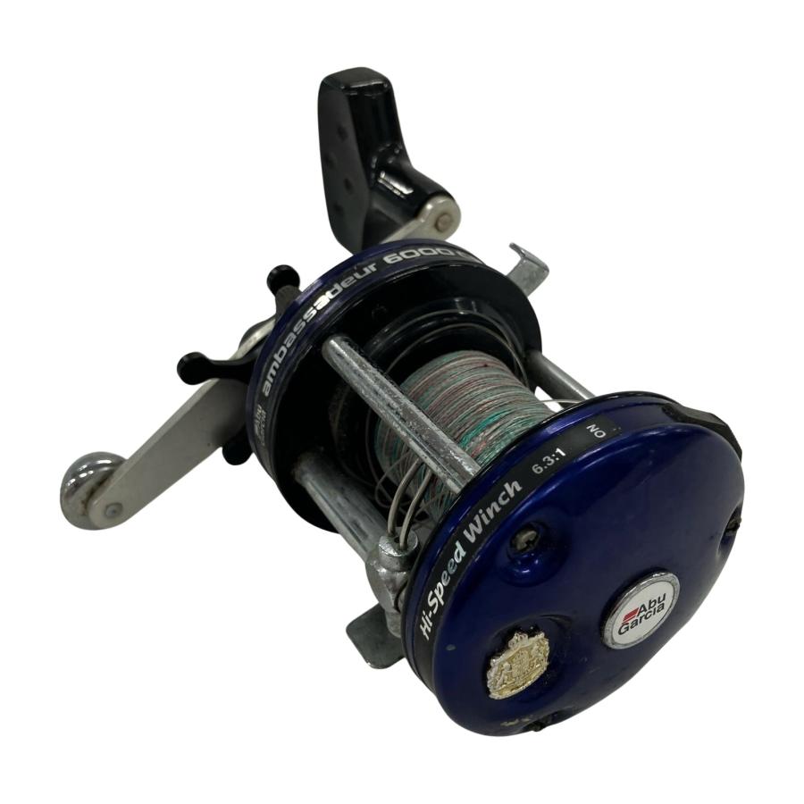 【中古品】AbuGarcia ambassadeur 6000C3 リール Abu Garcia アブガルシア リール ベイトリール アンバサダー 6000 C3