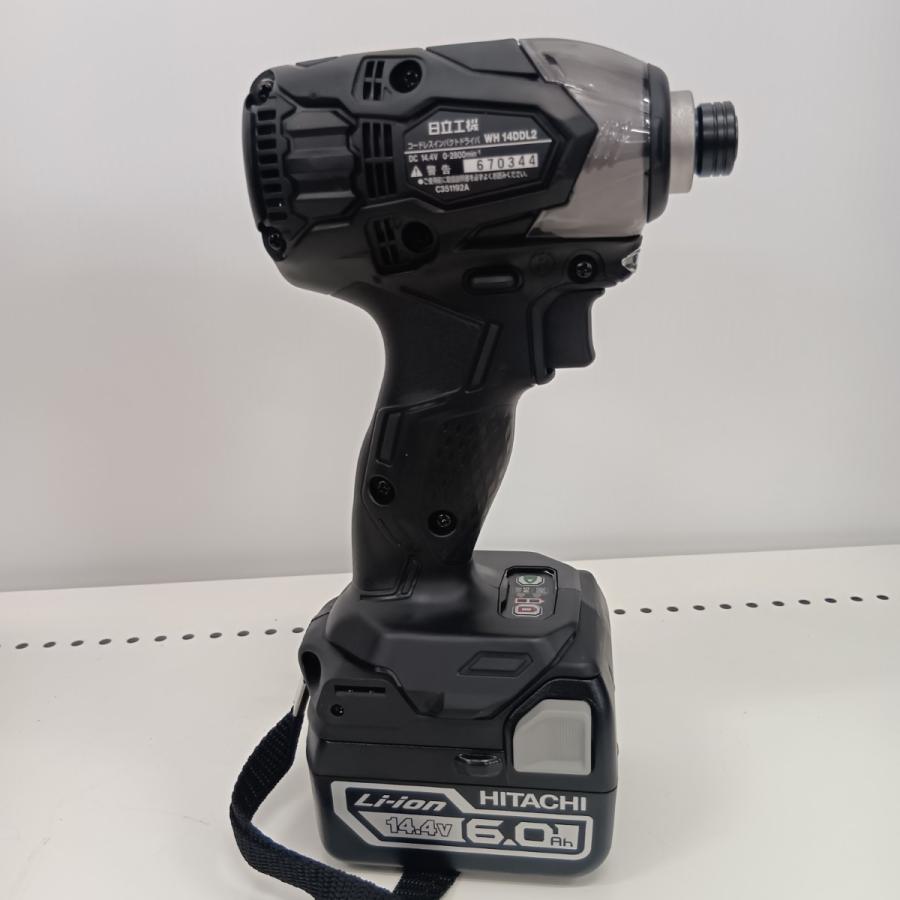 HITACHI 日立 WH14DDL2 ブラック 工具 締め付け工具 インパクト