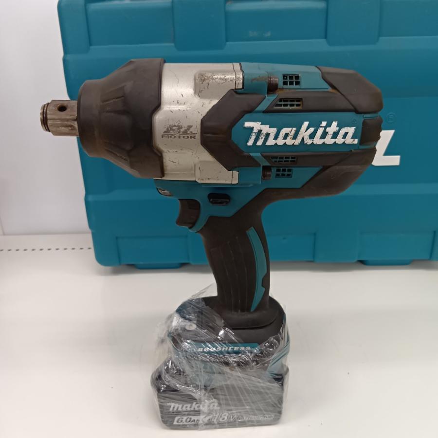 MAKITA マキタ TW1001DRGX ブルー 締め付け工具 インパクトレンチ 程度B 付属品完備 コードレス式 使用感有 MAKITA マキタ TW1001DRGX ブルー 締め付け工具 インパクトレンチ 程度