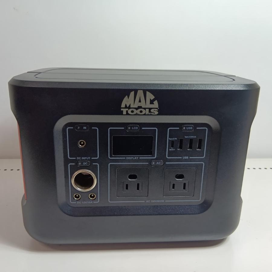 MAC TOOLS マック ポータブル電源 LPBL172801 ブラック 程度B