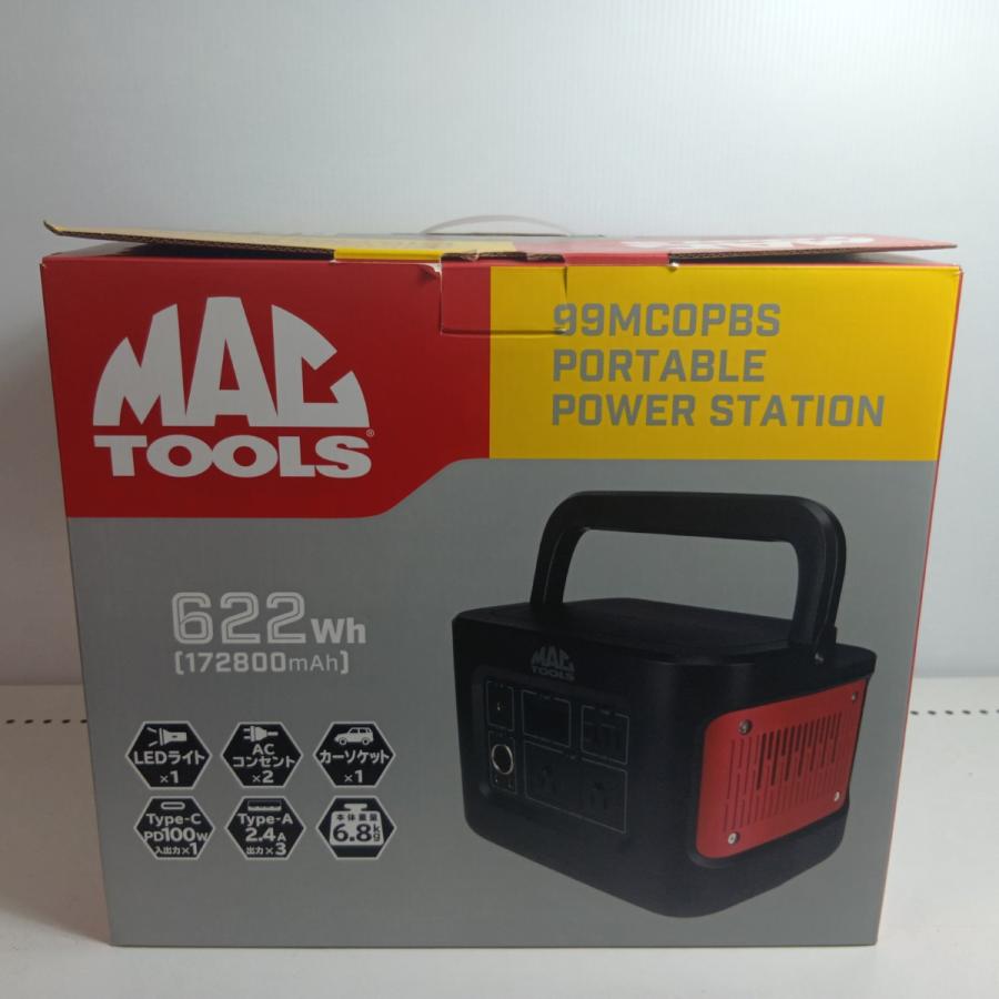 MAC TOOLS マック ポータブル電源 LPBL172801 ブラック 程度B 