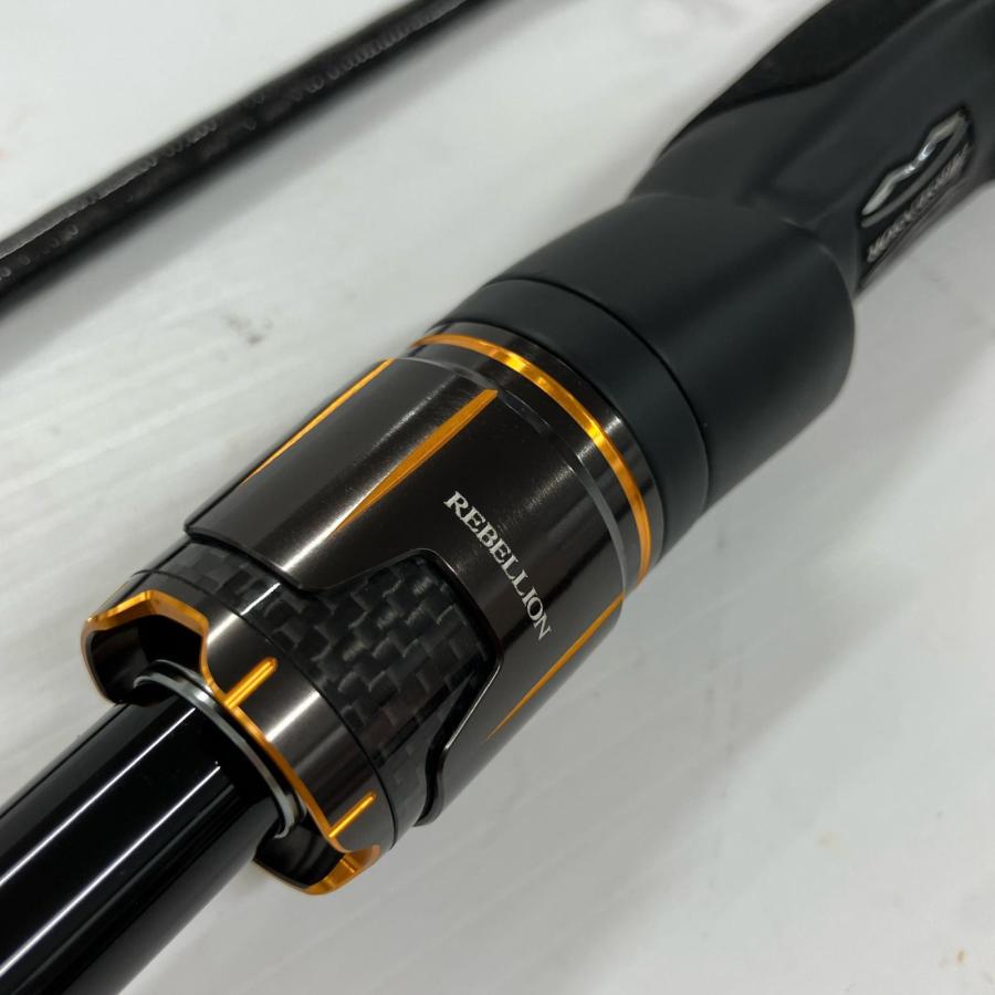 DAIWA ダイワ ルアーロッド リベリオン 742ML+FS 05807249 竿袋付 やや