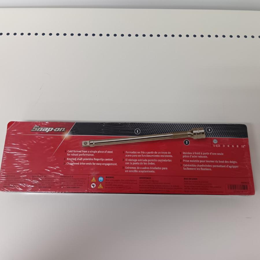 Snap-on スナップオン エクステンションバー 206AFX シルバー 未使用品(S) 6本+トレー 3/8 Snap-on スナップオン エクステンションバー 206AFX シルバー 未使用品