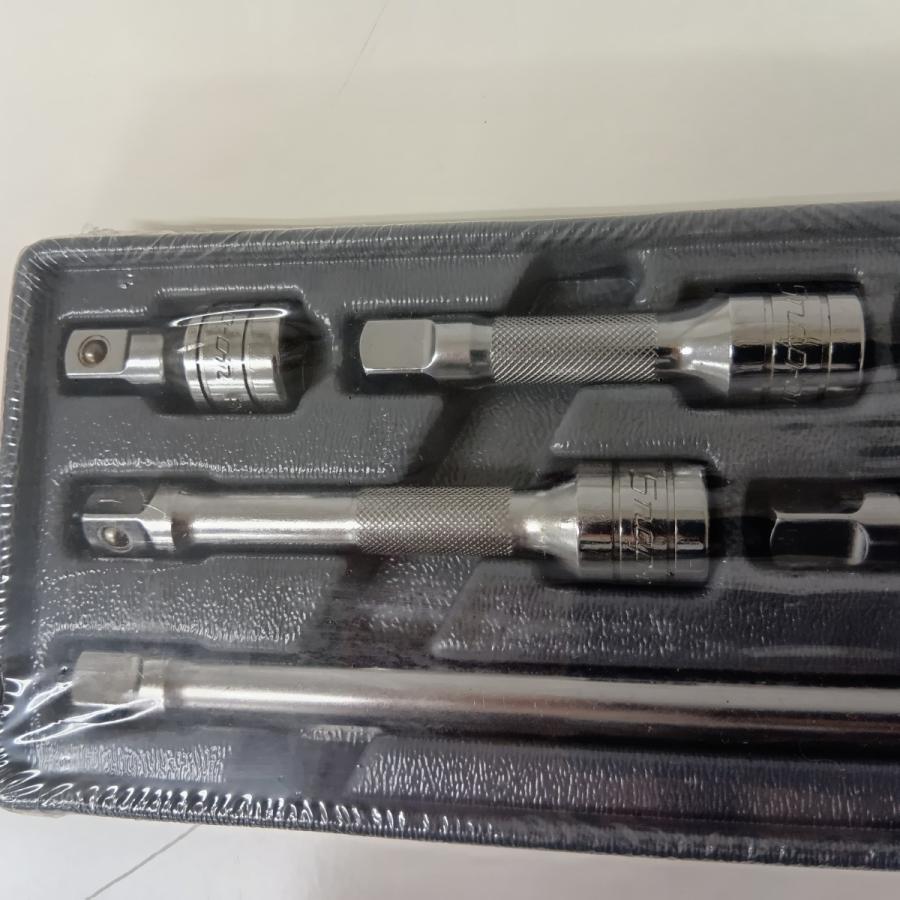 Snap-on スナップオン エクステンションバー 206AFX シルバー 未使用品(S) 6本+トレー 3/8 Snap-on スナップオン エクステンションバー 206AFX シルバー 未使用品