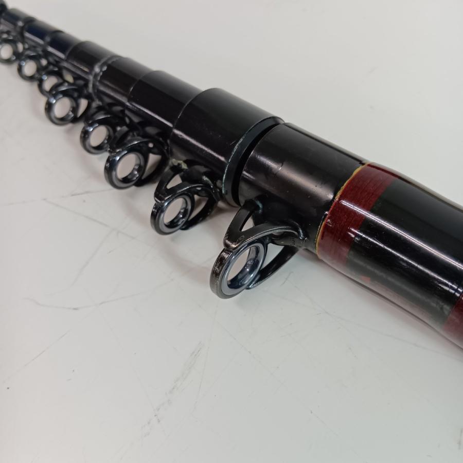 NFT ダイヤフラッシュボロン振出石鯛 525 釣り用品 ロッド 磯竿 キズ有