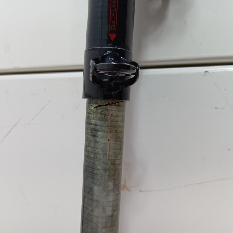 NFT ダイヤフラッシュボロン振出石鯛 525 釣り用品 ロッド 磯竿 キズ有