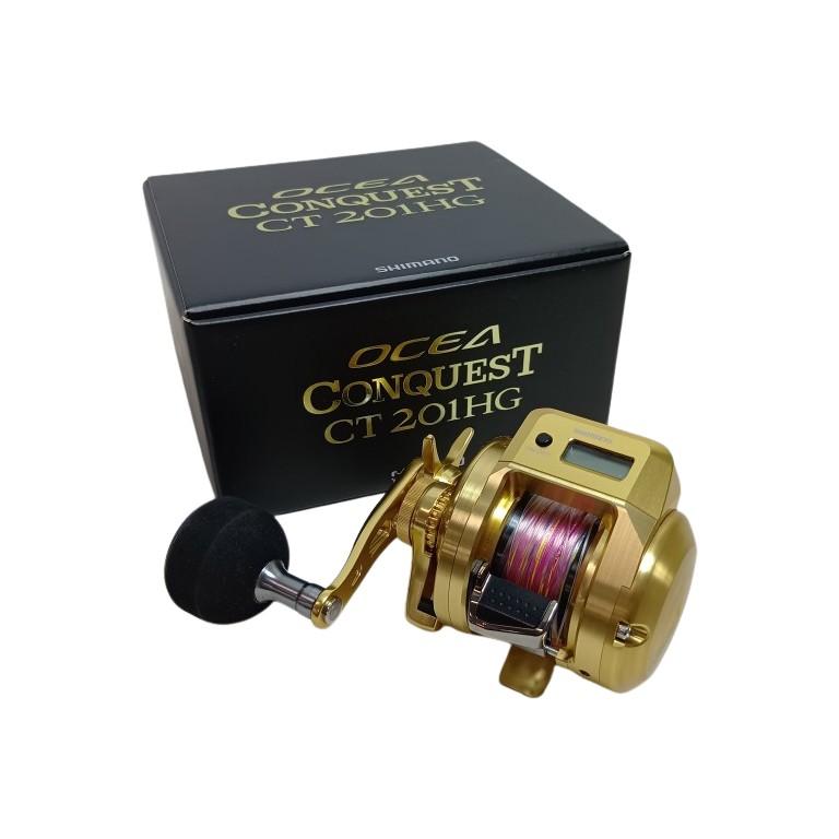 SHIMANO シマノ 03818 釣り用品 リール ベイトリール 18オシアコンクエストCT 201HG 程度AB SHIMANO シマノ 03818 釣り用品 リール ベイトリール 18オシアコン