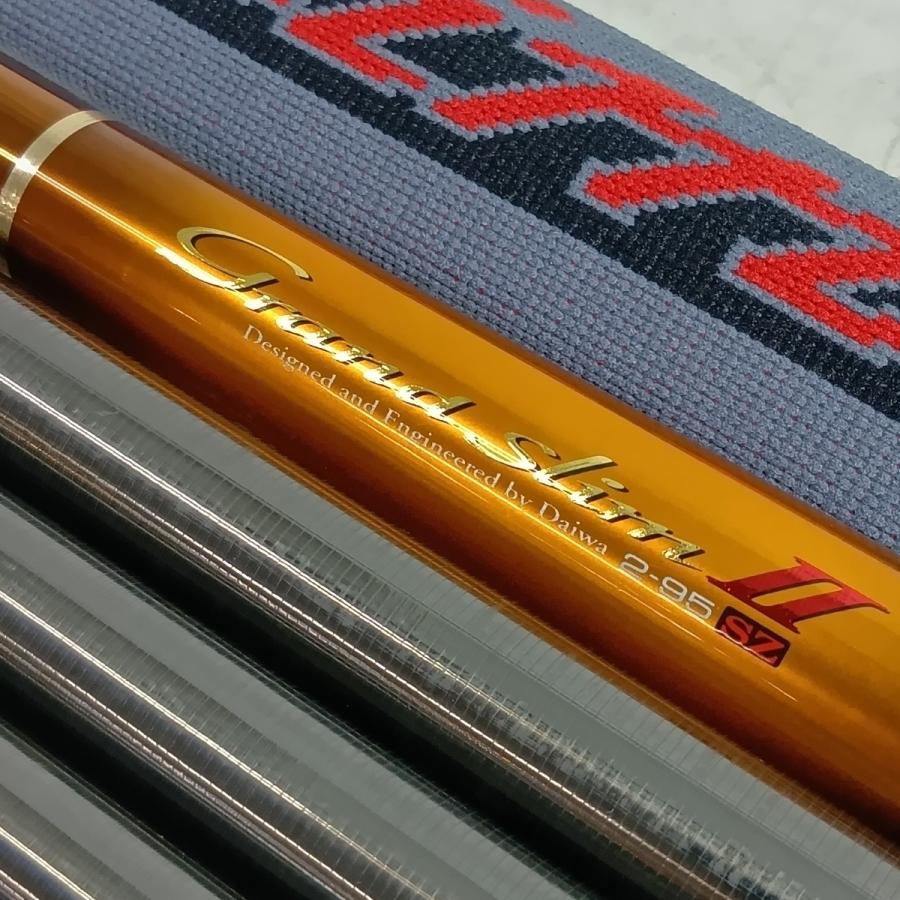 DAIWA ダイワ 06298664 釣り用品 ロッド 鮎竿 グランドスリムⅡ 2-95SZ キズ有 程度C 口欠け多数、傷有 DAIWA ダイワ 06298664 釣り用品 ロッド 鮎竿 グランドスリムII 2-95SZ