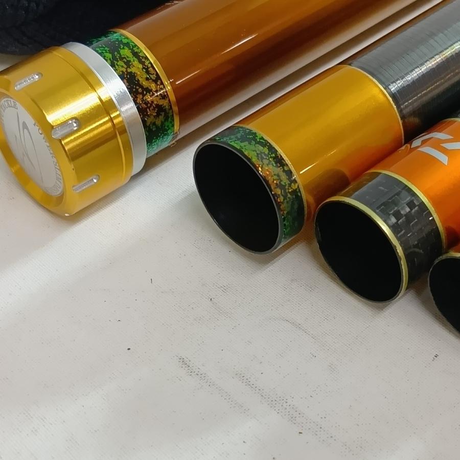 DAIWA ダイワ 06220412 釣り用品 ロッド 鮎竿 グランドスリムⅢ 95 使用感有 口欠けあり、2番縦に3mmほどの塗装剥げあり DAIWA ダイワ 06220412 釣り用品 ロッド 鮎竿 グランドスリムIII 95