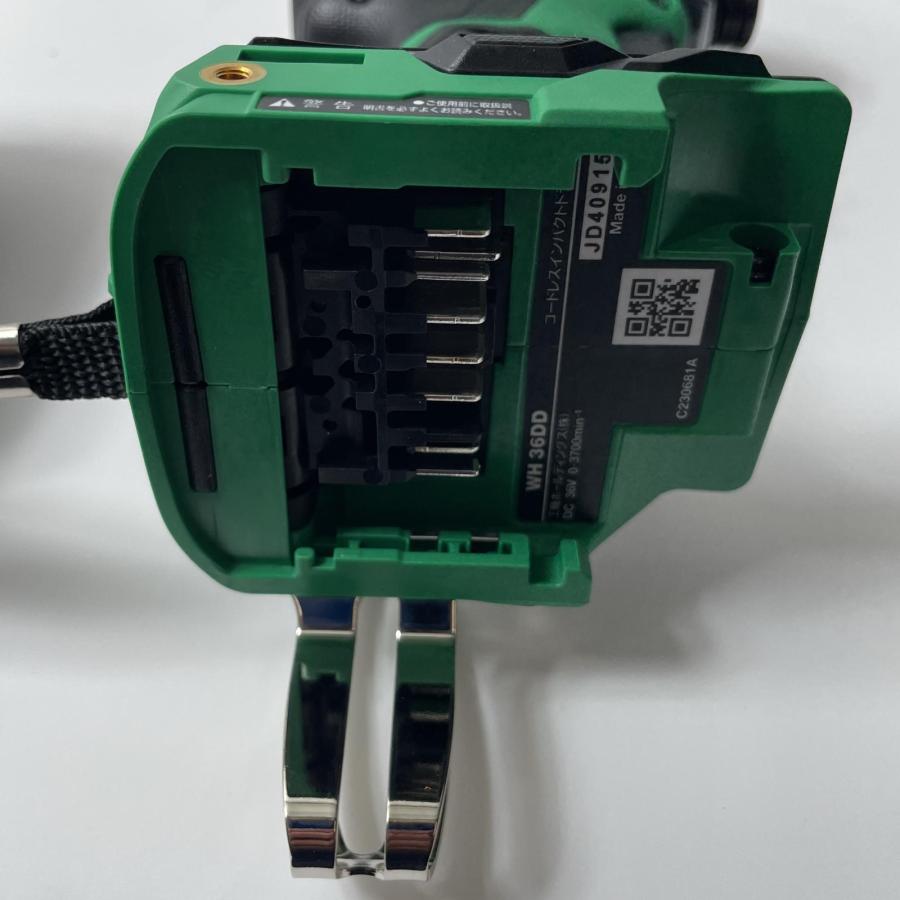 HiKOKI ハイコーキ インパクトドライバ WH36DD グリーン 未使用に近い