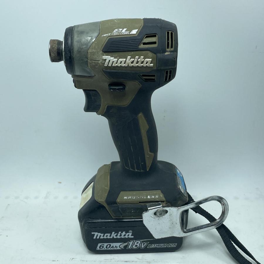MAKITA マキタ インパクトドライバ TD173D オリーブ 充電器・充電池1個  
