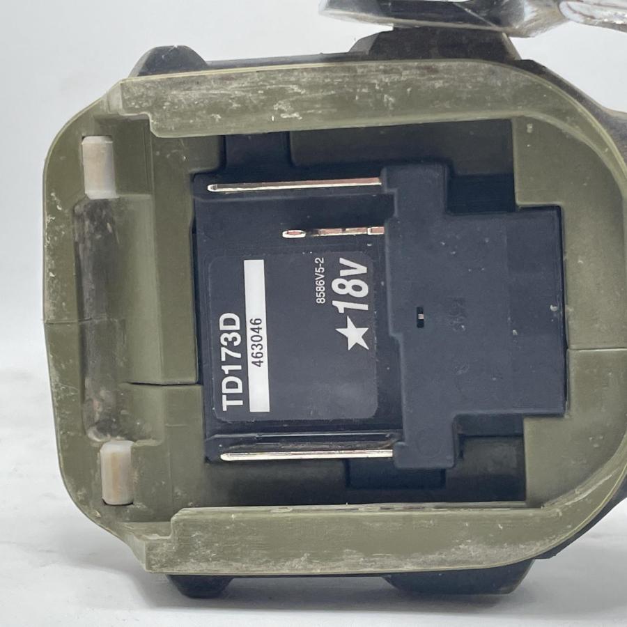 MAKITA マキタ インパクトドライバ TD173D オリーブ 充電器・充電池1個  