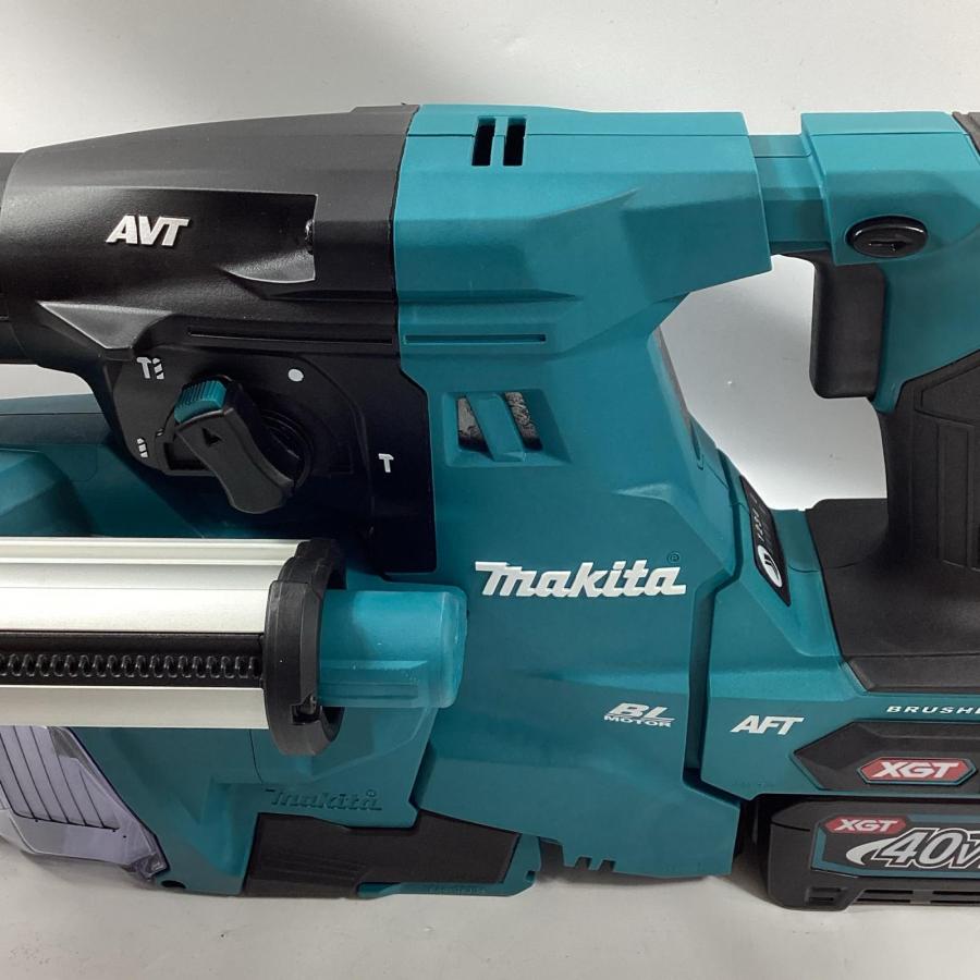 マキタ　ハンマドリル　HR011GDXVB　40V　バッテリー×2　充電器付き　中古品 MAKITA マキタ ハンマドリル HR011GRDXV 充電器・充電池2個・ケース付