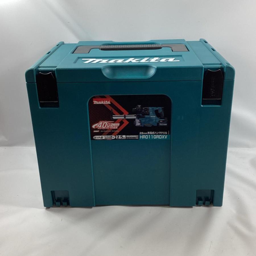 MAKITA マキタ ハンマドリル HR011GRDXV 充電器・充電池2個・ケース付 