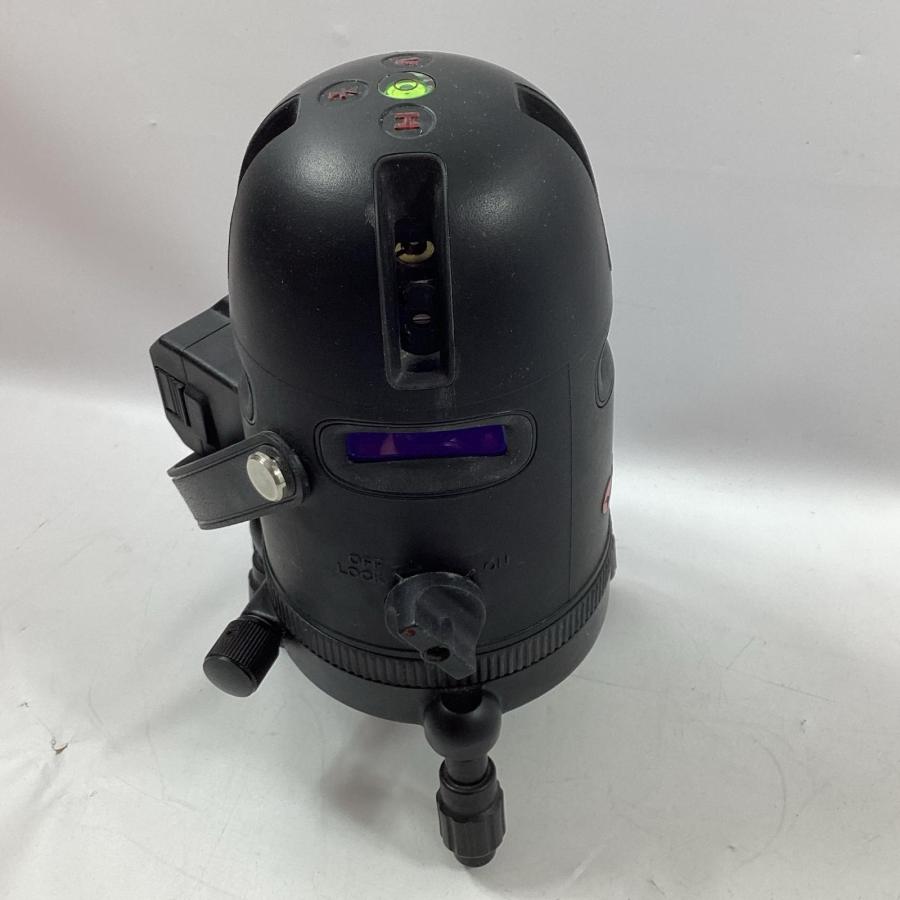 VOICE レーザー墨出し器 R8 ブラック 受光器・ケース付 傷や汚れあり