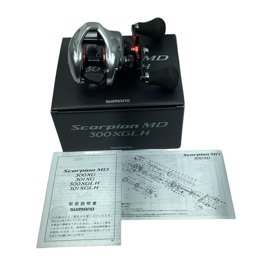 SHIMANO シマノ ベイトリール 21スコーピオンMD 300XGLH 043597 SHIMANO シマノ ベイトリール 21スコーピオンMD 300XGLH 043597 やや傷