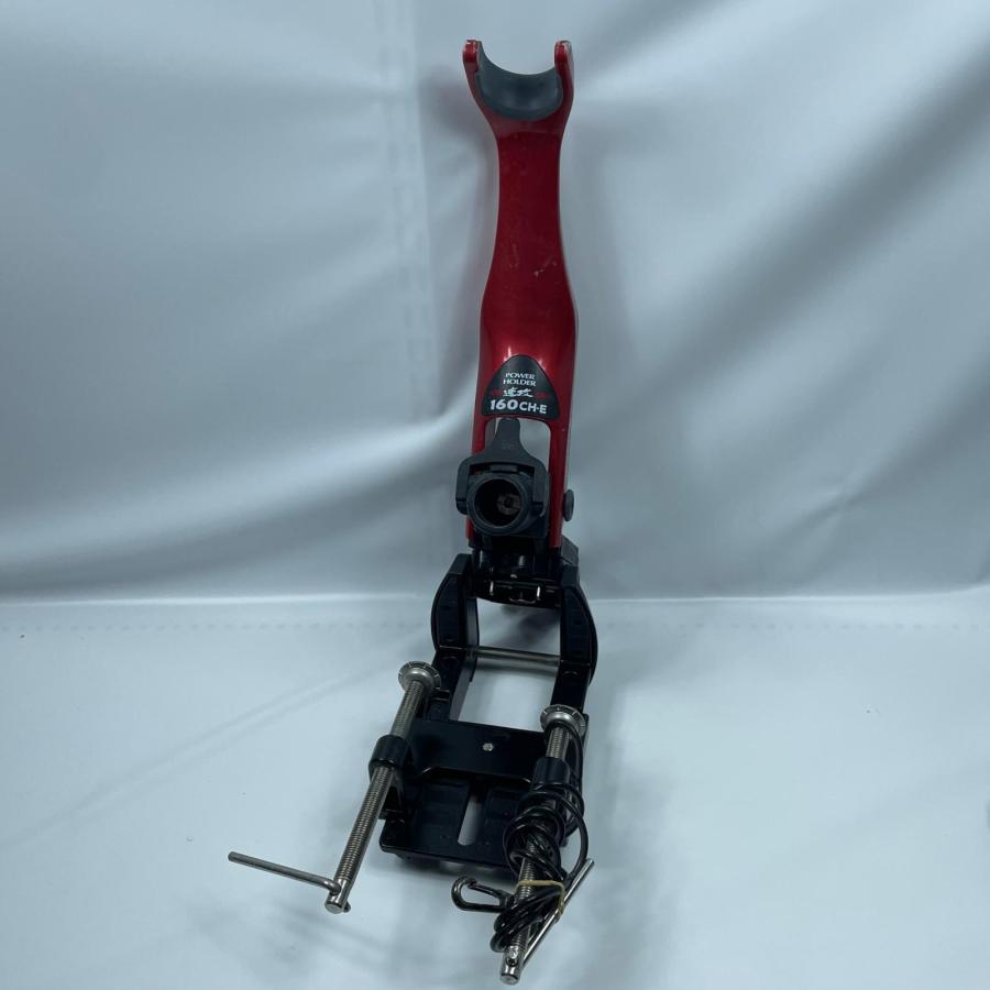 ダイワ　速攻　160CH-E 中古品 DAIWA ダイワ パワーホルダー 速攻 160CH-E クランプ付 傷や汚れあり