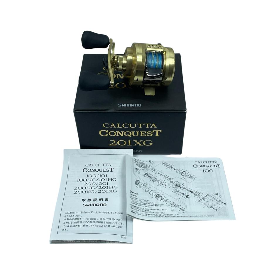 SHIMANO シマノ ベイトリール 22カルカッタコンクエスト 201XG 044419