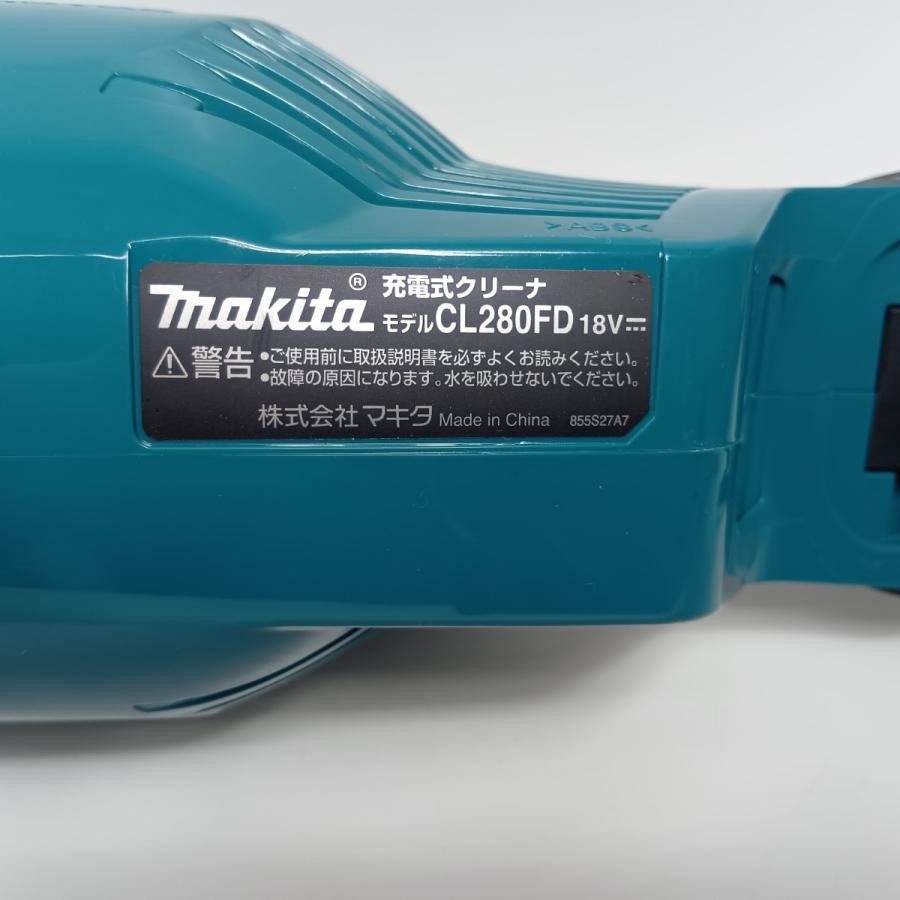 MAKITA マキタ クリーナー  CL280FD グリーン やや傷や汚れありの画像