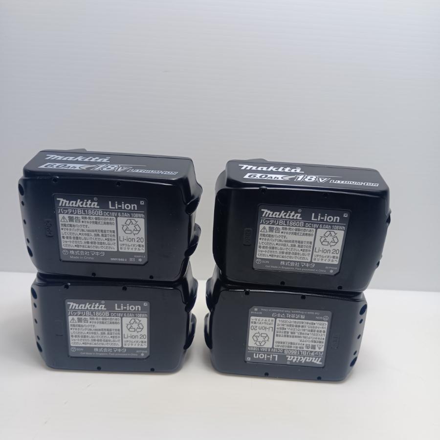 MAKITA マキタ 未使用品(S) 18v 6.0Ah 4個セット バッテリー BL1860B 