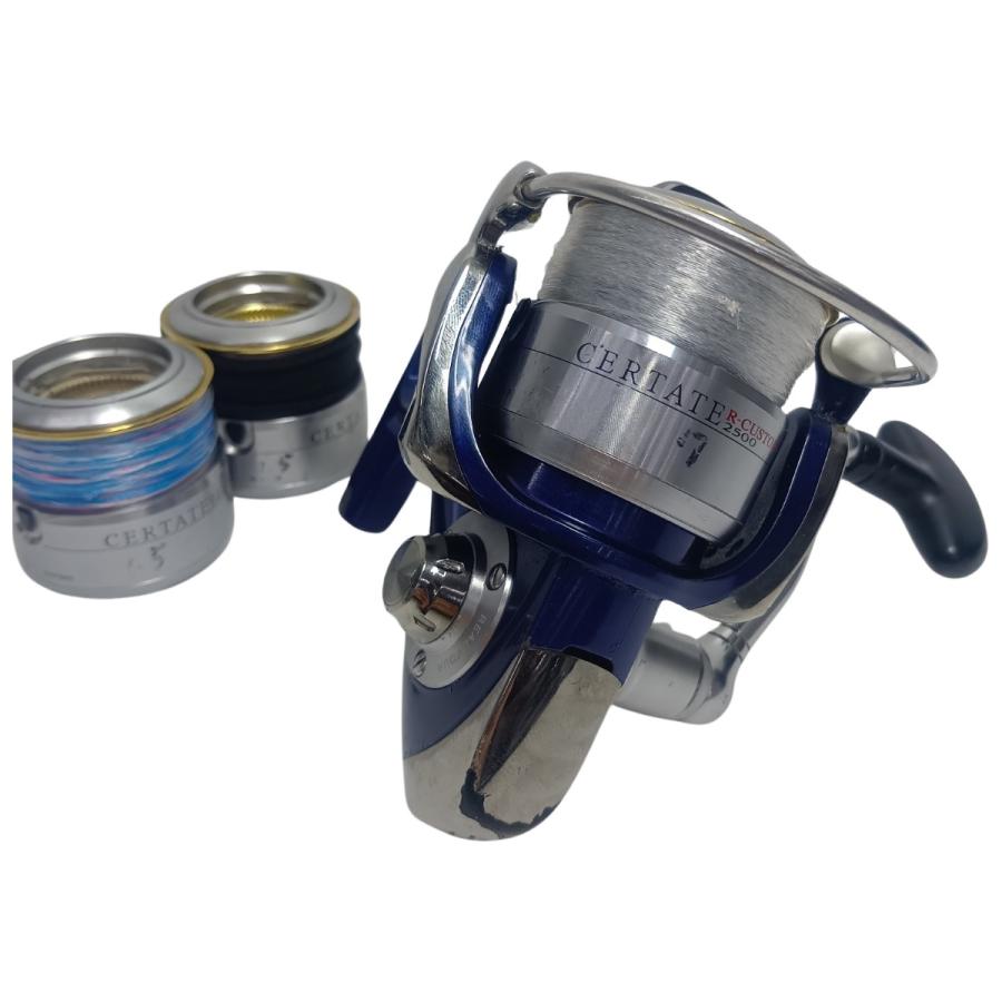 DAIWA ダイワ セルテート 2500R-カスタム キズ有 程度C スプール2個付