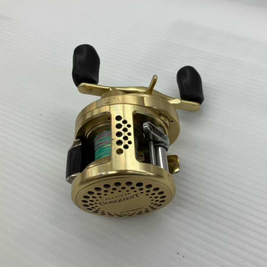 SHIMANO シマノ ベイトリール カルカッタコンクエスト201 rh441 傷